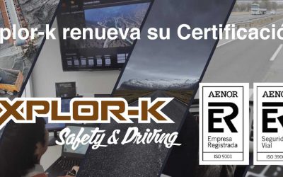 Explor-k renueva su Certificación ISO 39001 e ISO 9001